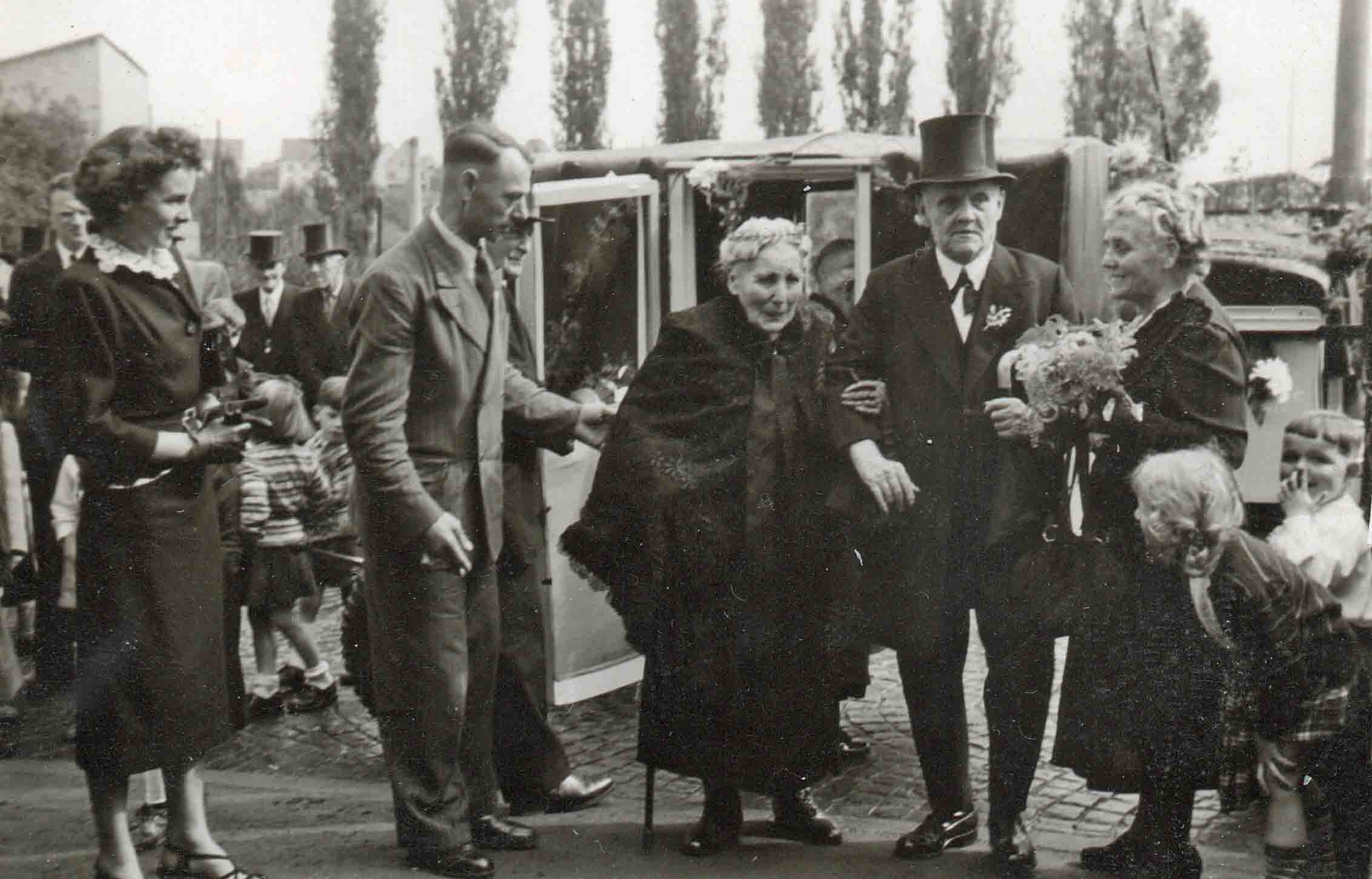 Eiserne Hochzeit der Urgroßeltern von der Autorin