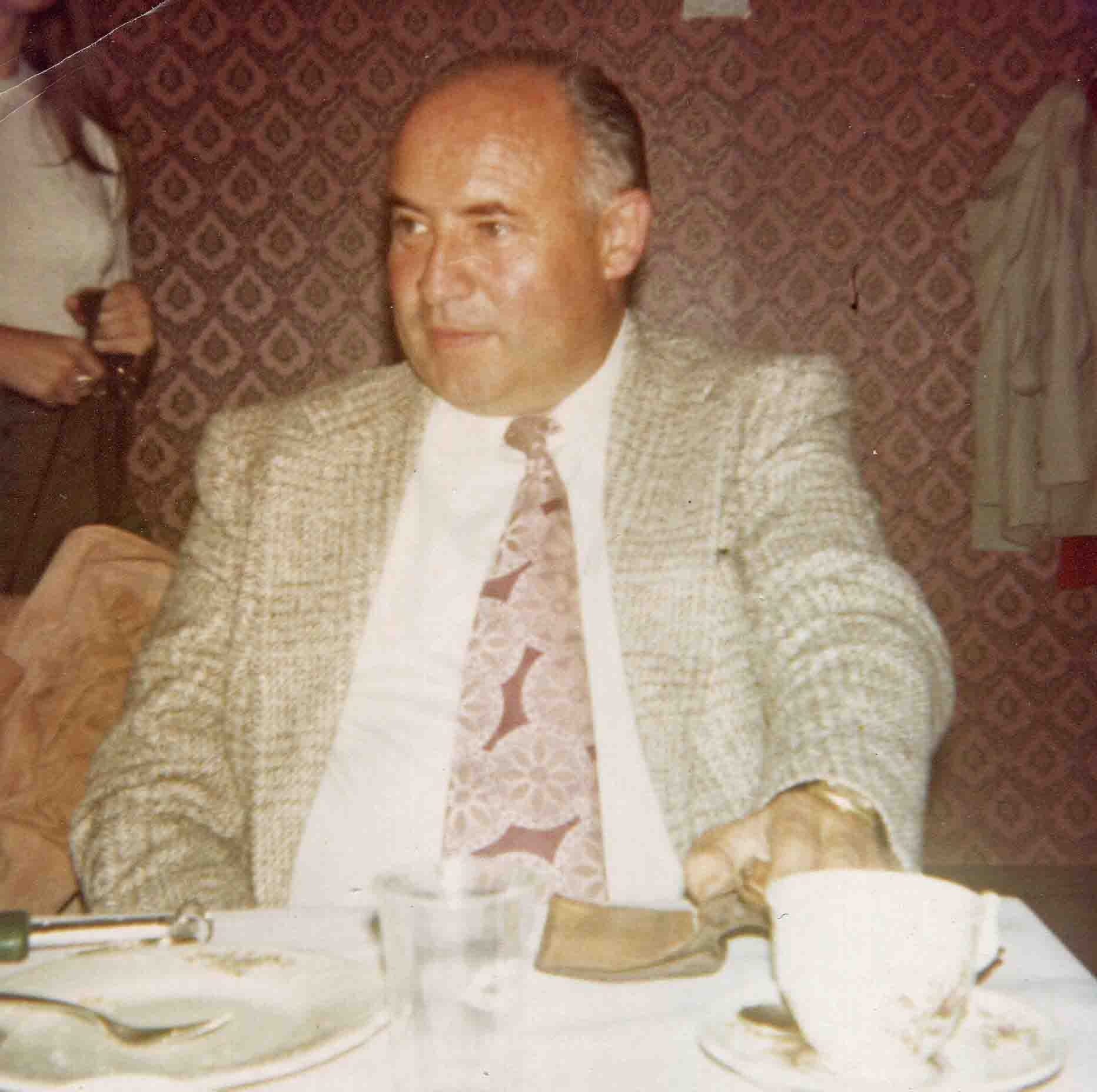 Vater der Autorin Werner Diederich